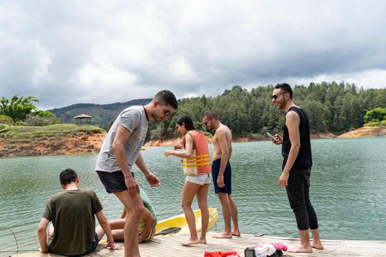 Casa Galeria Guatape Villa ภายนอก รูปภาพ